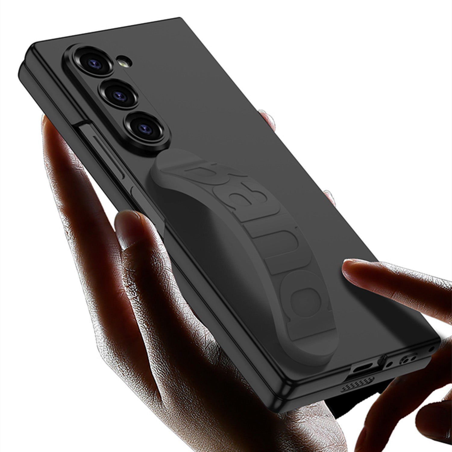 Shockproof Phone Case With Screen Protector & Wristband For Galaxy Z Fold 6