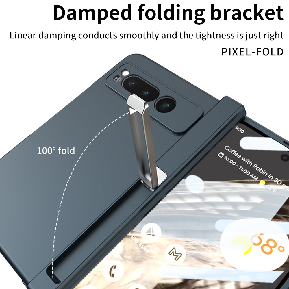 Magnetic All-inclusive Case With Tempered Film For Google Pixel 9 Pro Fold With Damped Folding Bracket