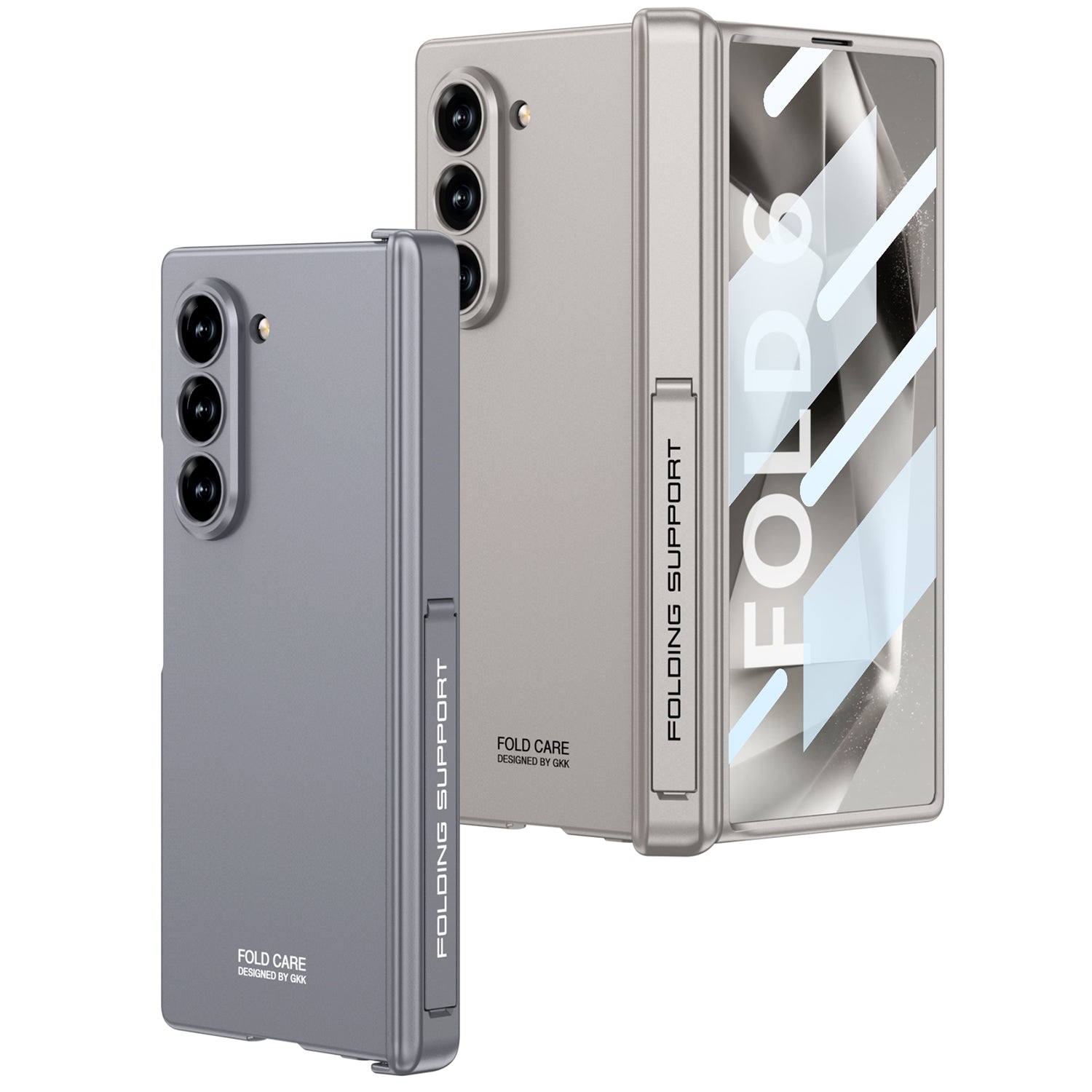 Magnetic Hinge Bracket Shockproof Phone Case With Screen Protector For Galaxy Z Fold6