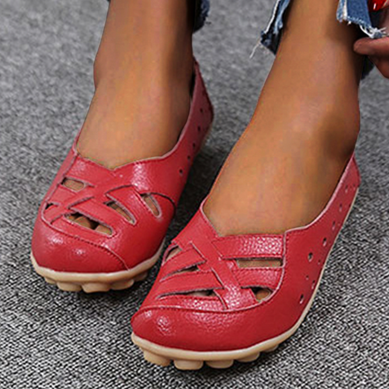 Embrace Summer Elegance with Owlkay Summer Flat-bottomed Sandals Hollow Women's Shoes