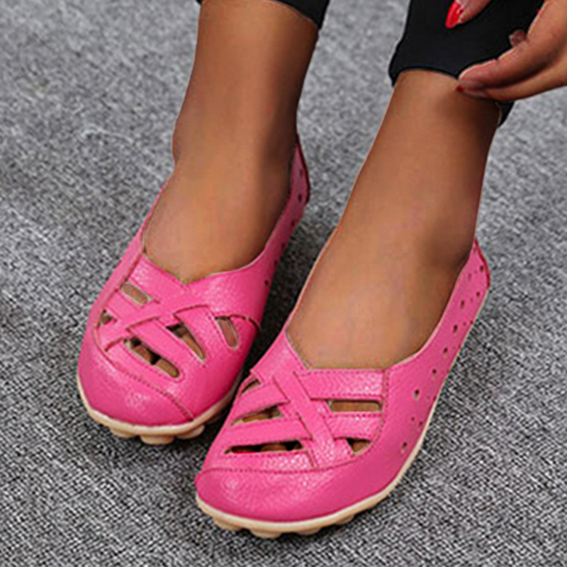 Embrace Summer Elegance with Owlkay Summer Flat-bottomed Sandals Hollow Women's Shoes