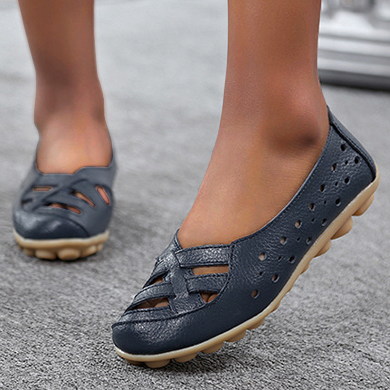 Embrace Summer Elegance with Owlkay Summer Flat-bottomed Sandals Hollow Women's Shoes