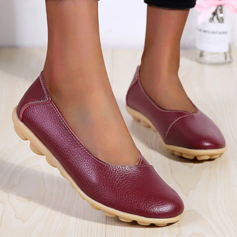 Comfort Meets Style:  Pregnant Women Daily Flat Shoes