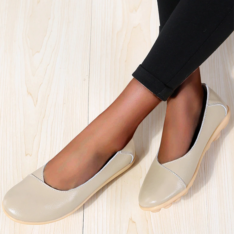 Comfort Meets Style:  Pregnant Women Daily Flat Shoes