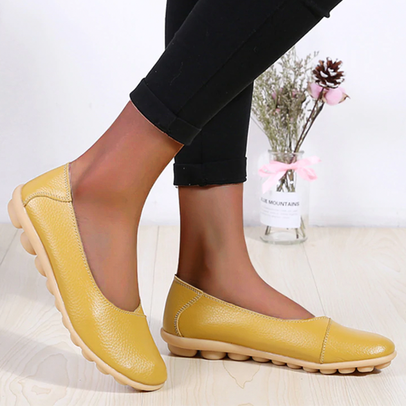 Comfort Meets Style:  Pregnant Women Daily Flat Shoes