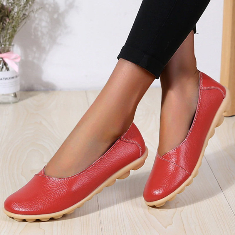 Comfort Meets Style:  Pregnant Women Daily Flat Shoes