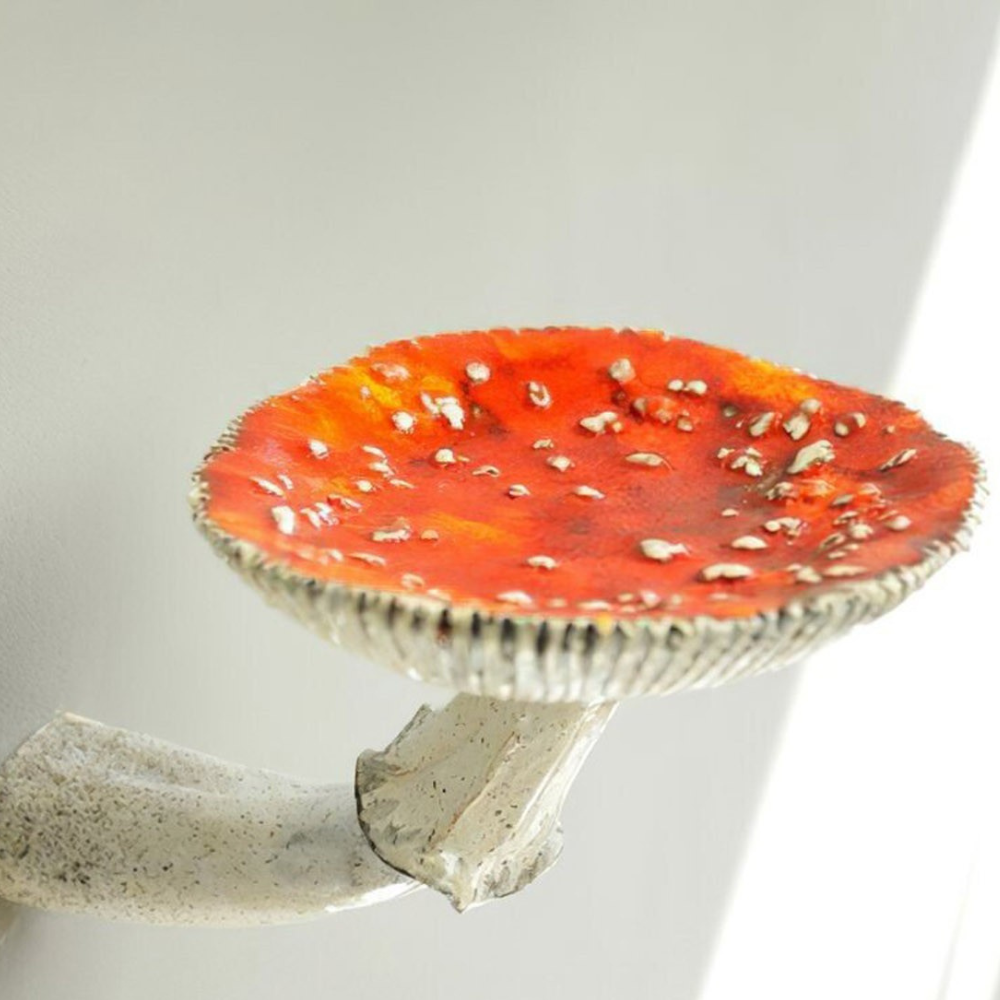 Floating Mushroom Shelf