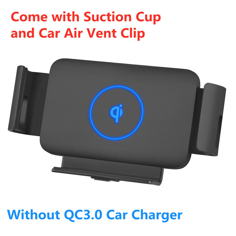 Automatic Clamping Car Wireless Charger for Galaxy Z Fold 3 2 Note20 S22 S21 S20 iPhone 13 12 11 XS Max Air Vent Mount Phone Holder