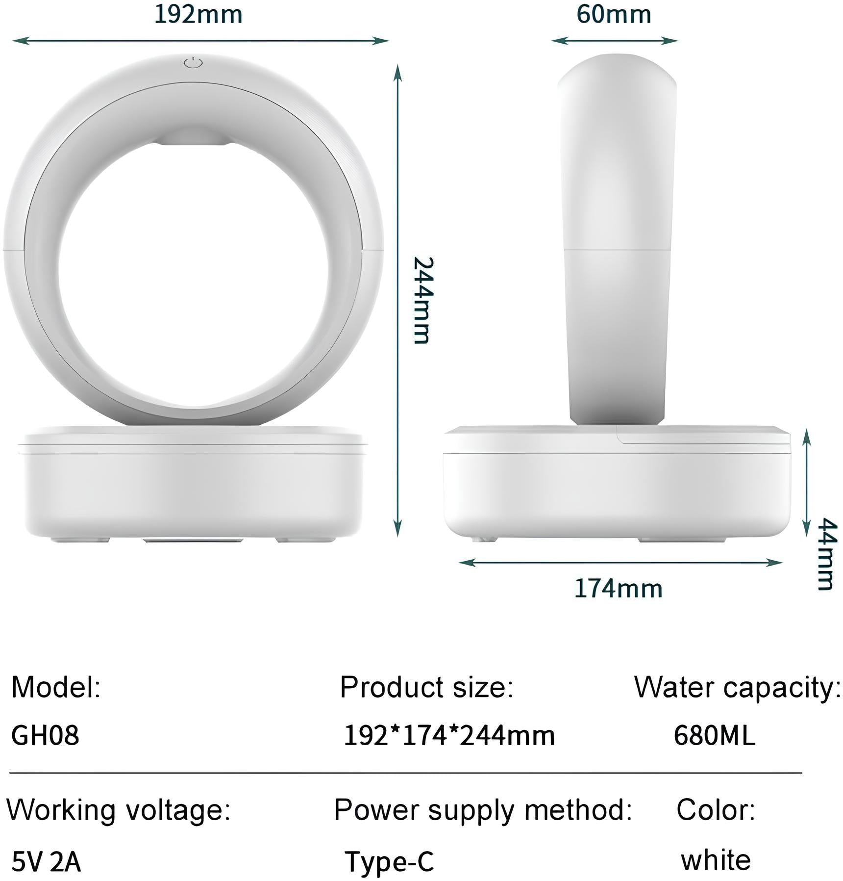 Levita™ Humidificador antigravidade