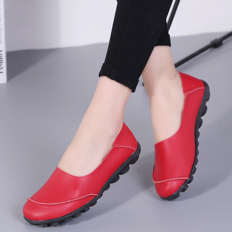 Feel the Comfort with  Flat Bottomed Casual Pregnant Women Shoes