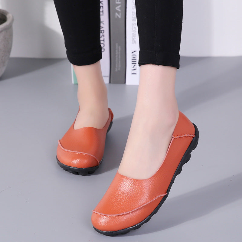 Feel the Comfort with  Flat Bottomed Casual Pregnant Women Shoes