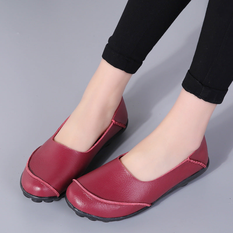 Feel the Comfort with  Flat Bottomed Casual Pregnant Women Shoes