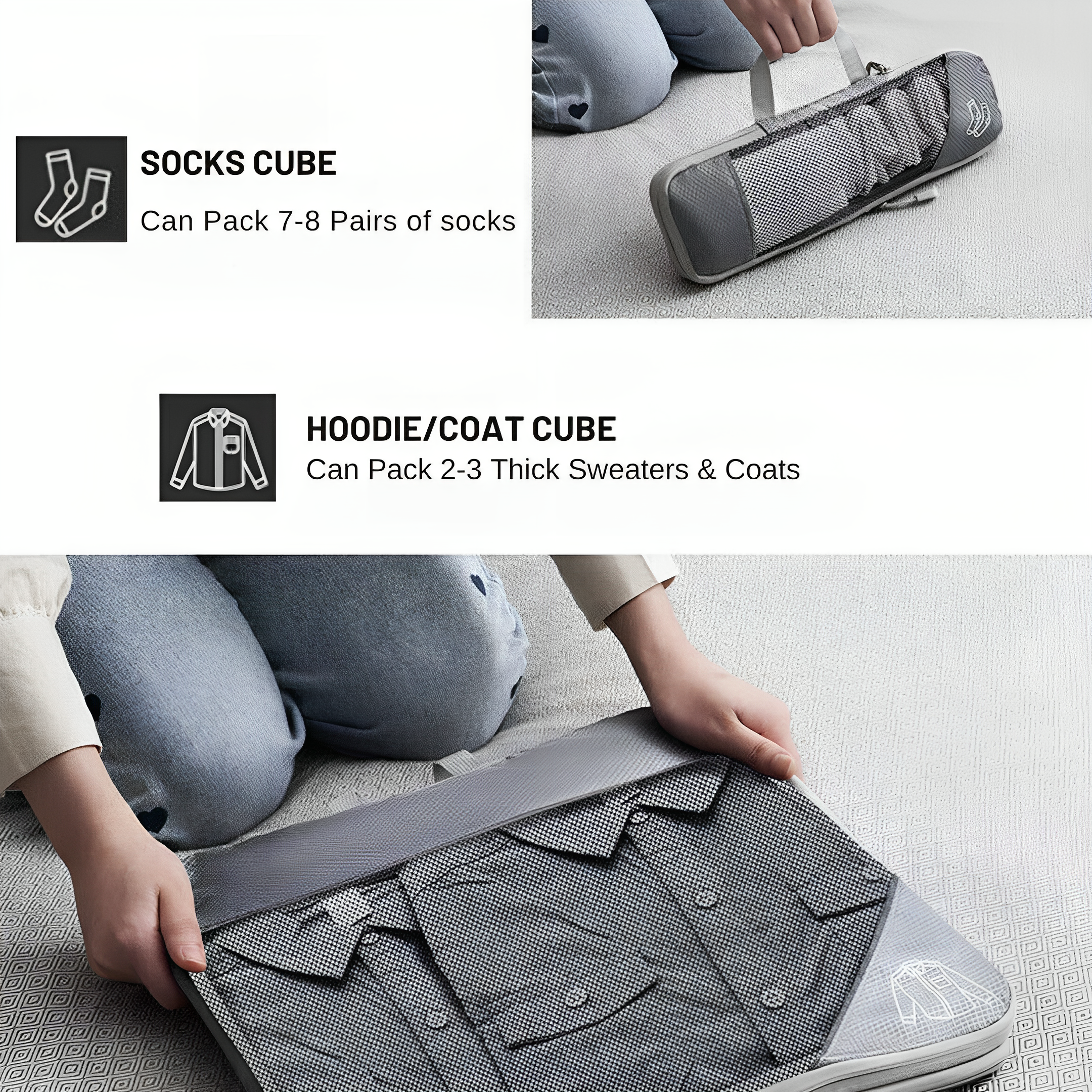 Compression Packing Cubes