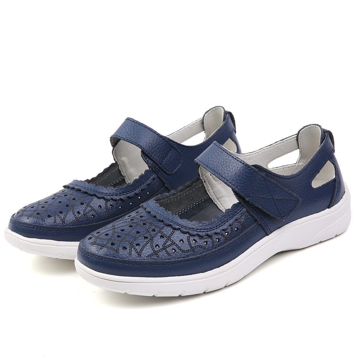 Owlkay Cutout Comfort Soft Sole Casual Shoes