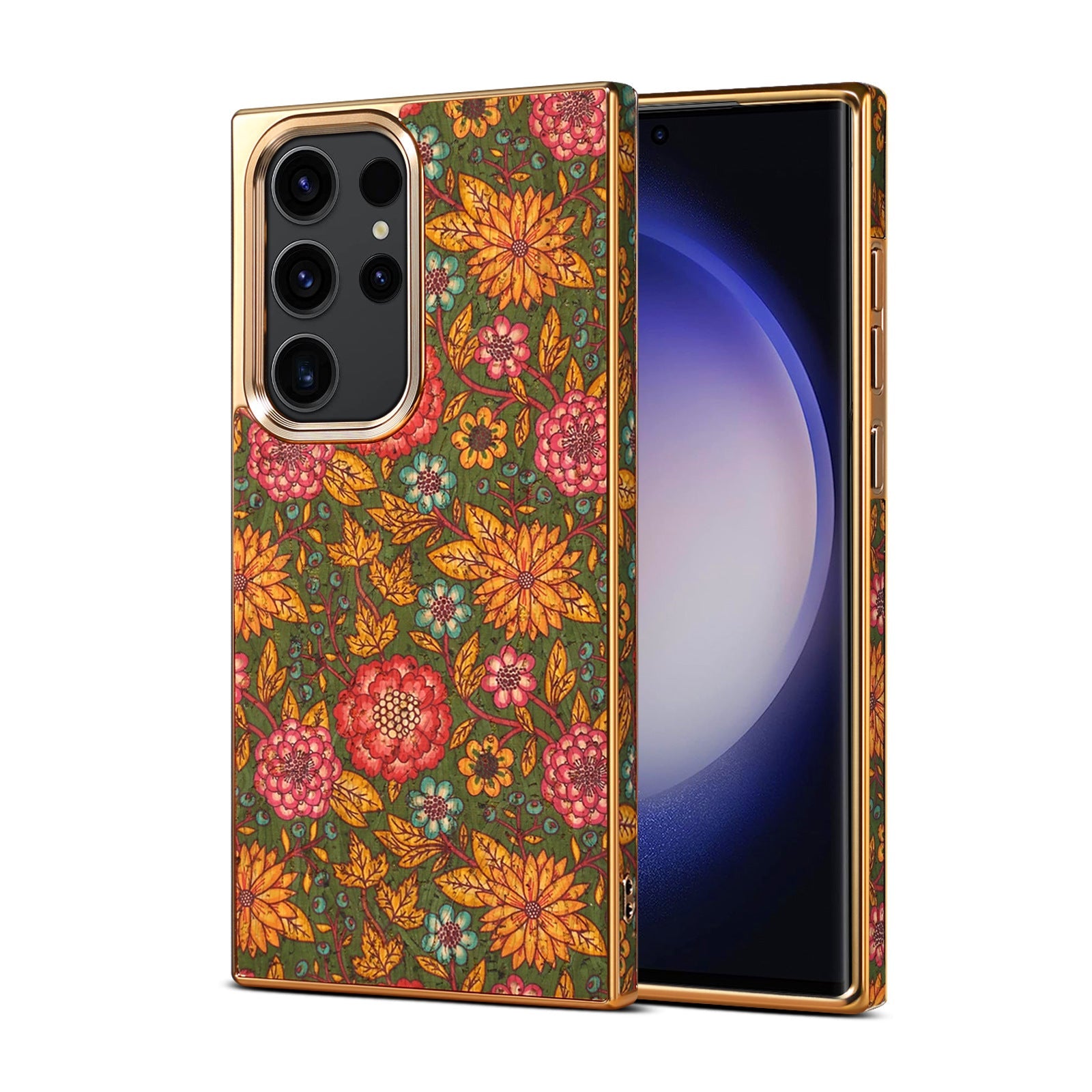 Bohemia Retro Anti-fall Protective Galaxy Phone Case