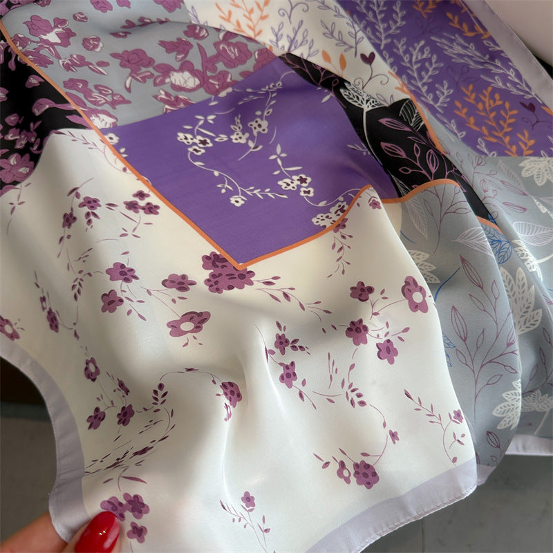 Violetta Foulard (100% Silk - 68cm)