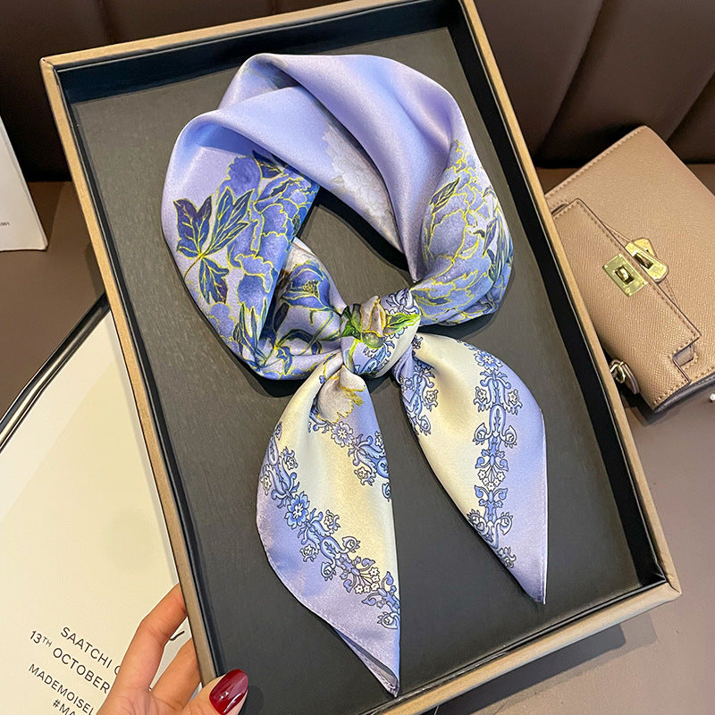 Lily Foulard (100% Silk - 68cm)