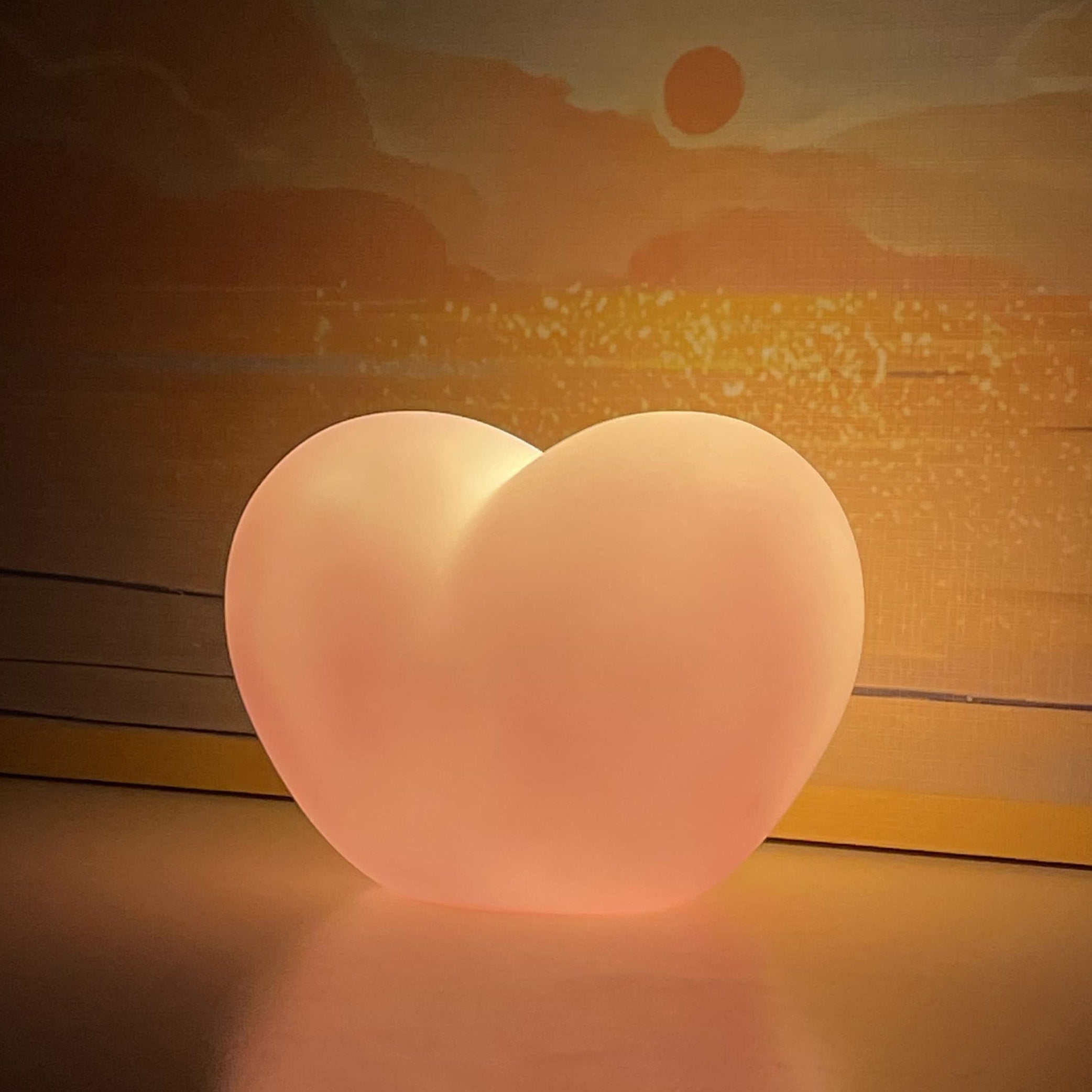 Free with purchase - Pink Heart LED Lamp