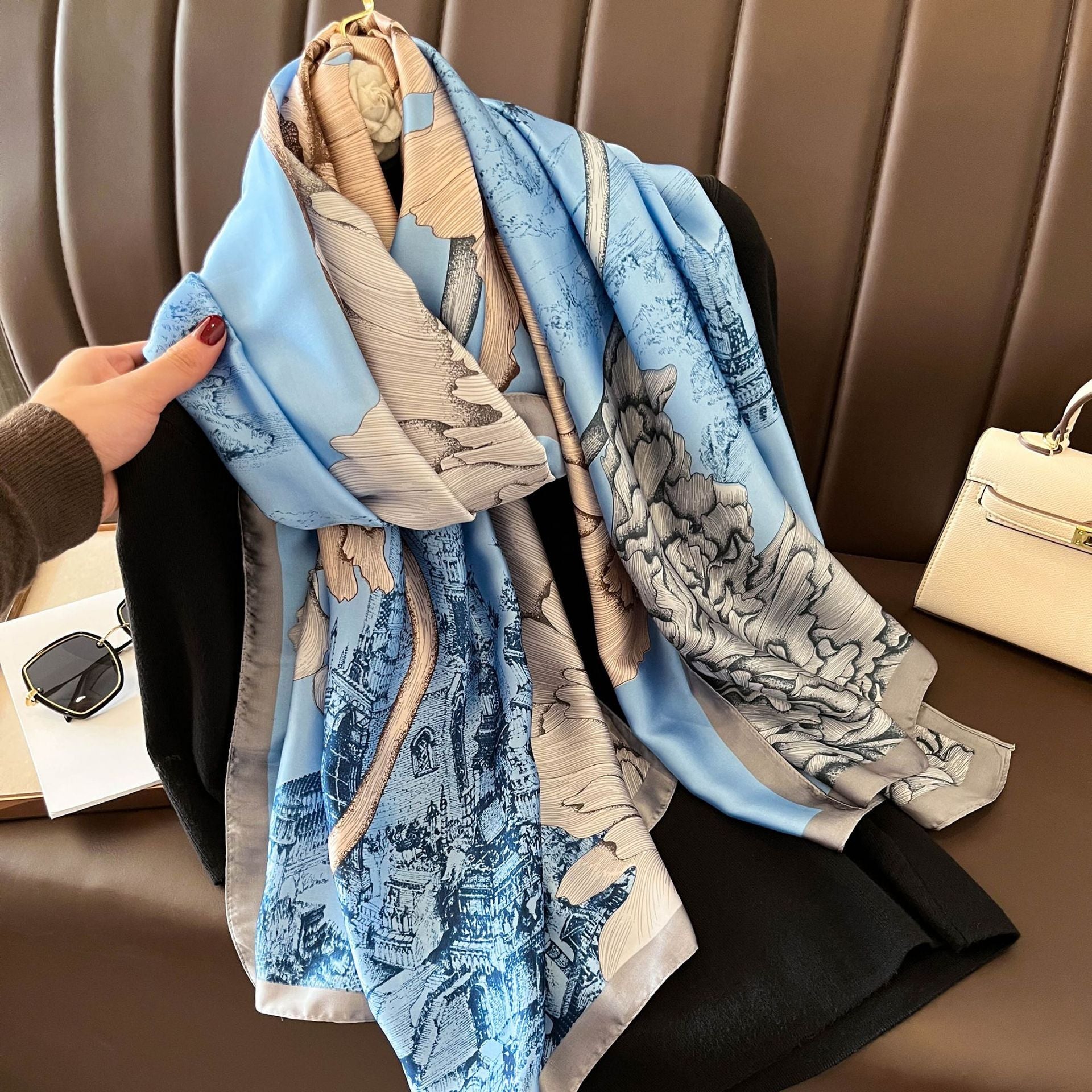 Arwen Foulard (175cm - 100% Seta)