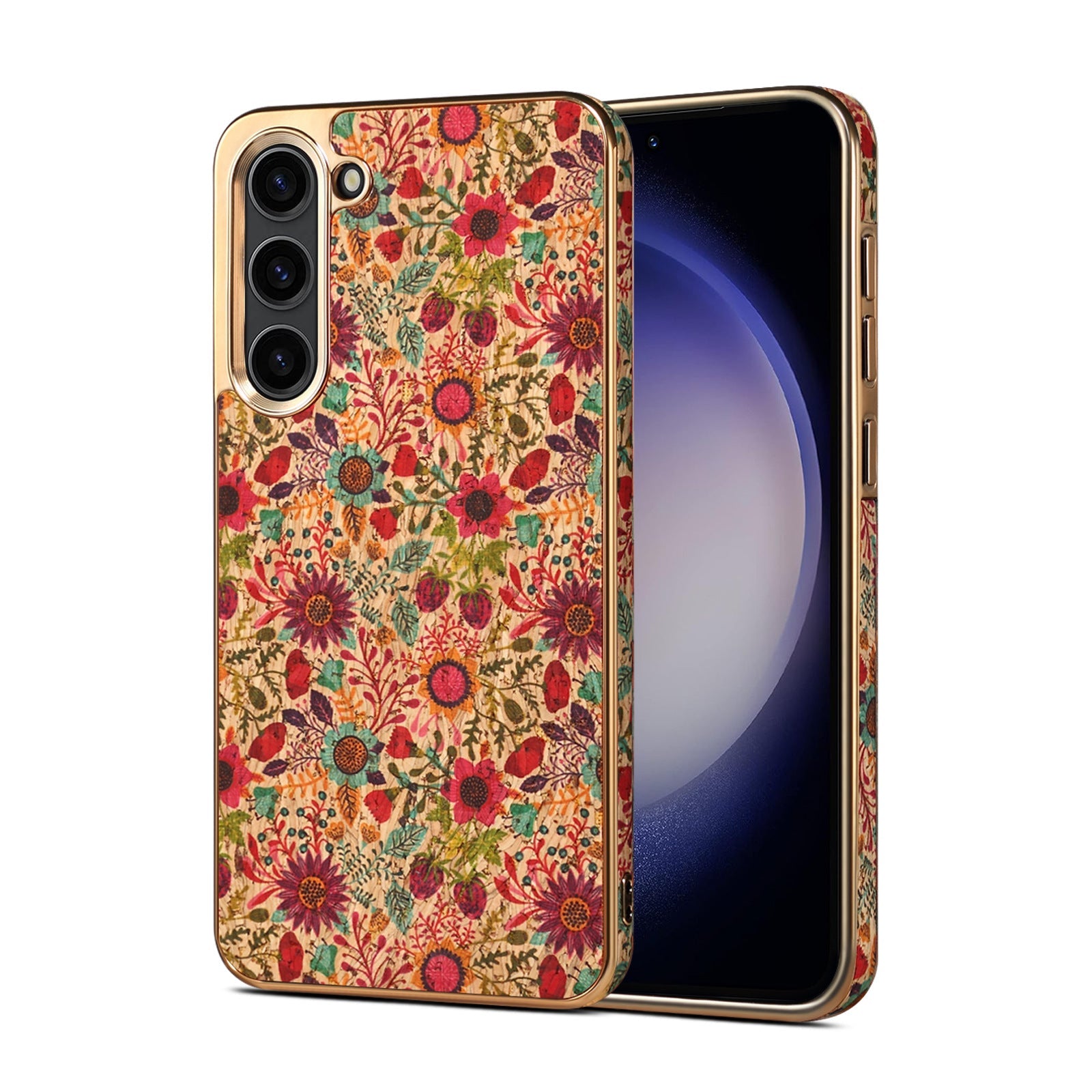 Bohemia Retro Anti-fall Protective Galaxy Phone Case