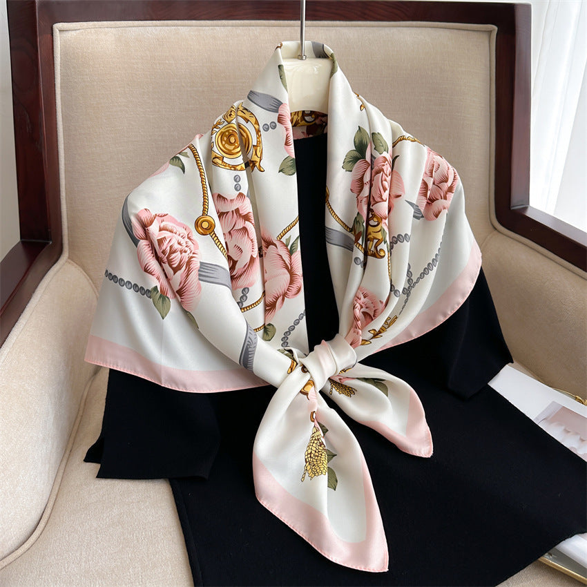 Klaryssa Foulard (88cm - 100% Zijde)