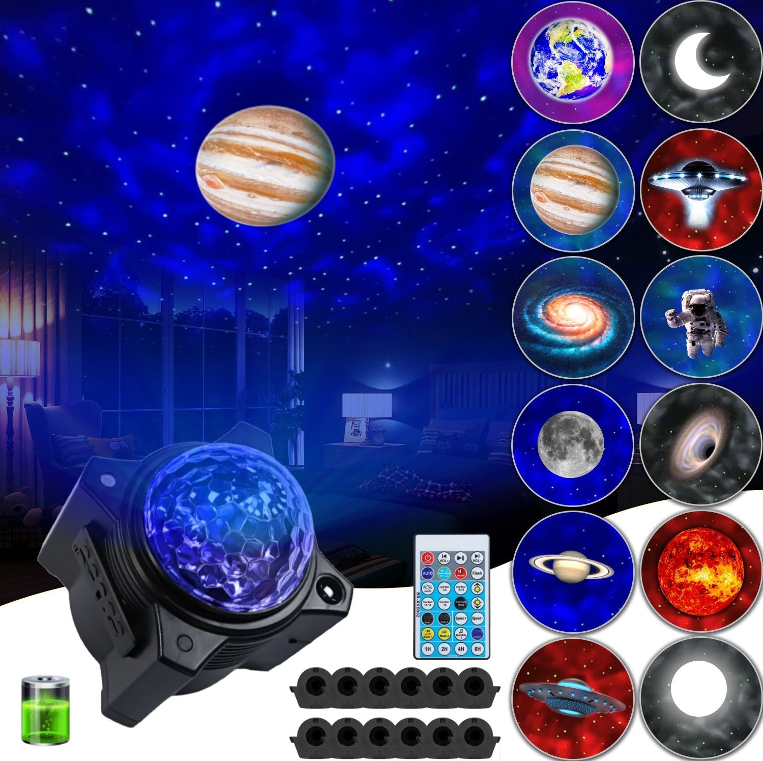 Starry Sky LED Projector Lamp