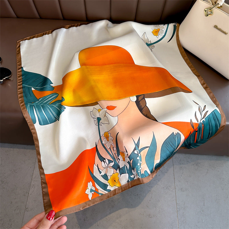 Carmela Foulard (100% Zijde- 68cm)