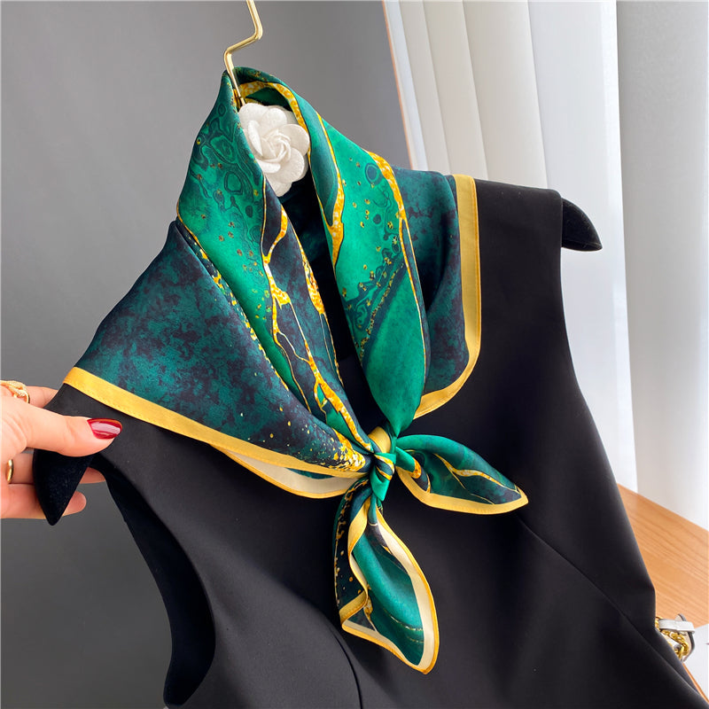 Elodie Scarf (100% Silk - 68cm)