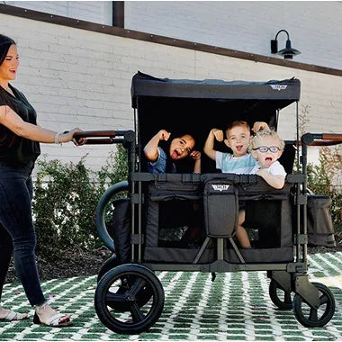 Keenz XC+ Luxury Comfort Stroller Wagon 4 Passenger - Black