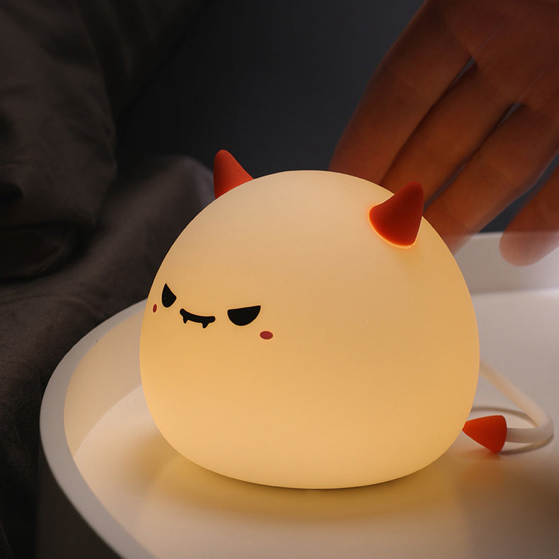 Little Devil LED Squishy Tap Tap Night Light Lamp