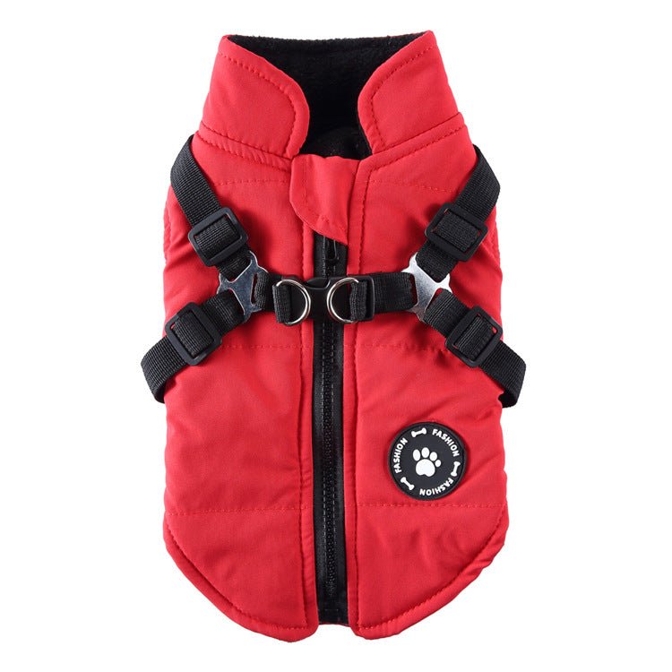 Dog Jacket With Harness