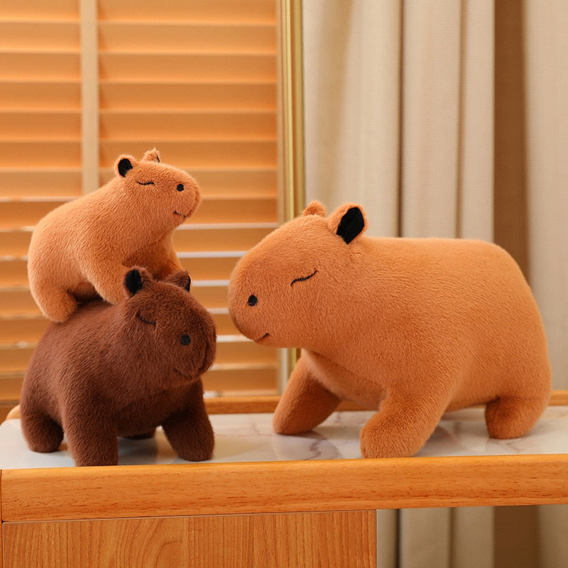 Capybara Plushie Stuffed Animal Cute Plush Pillow Squishy Toy