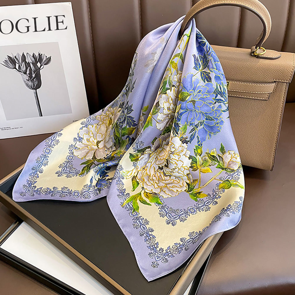 Lily Foulard (100% Silk - 68cm)