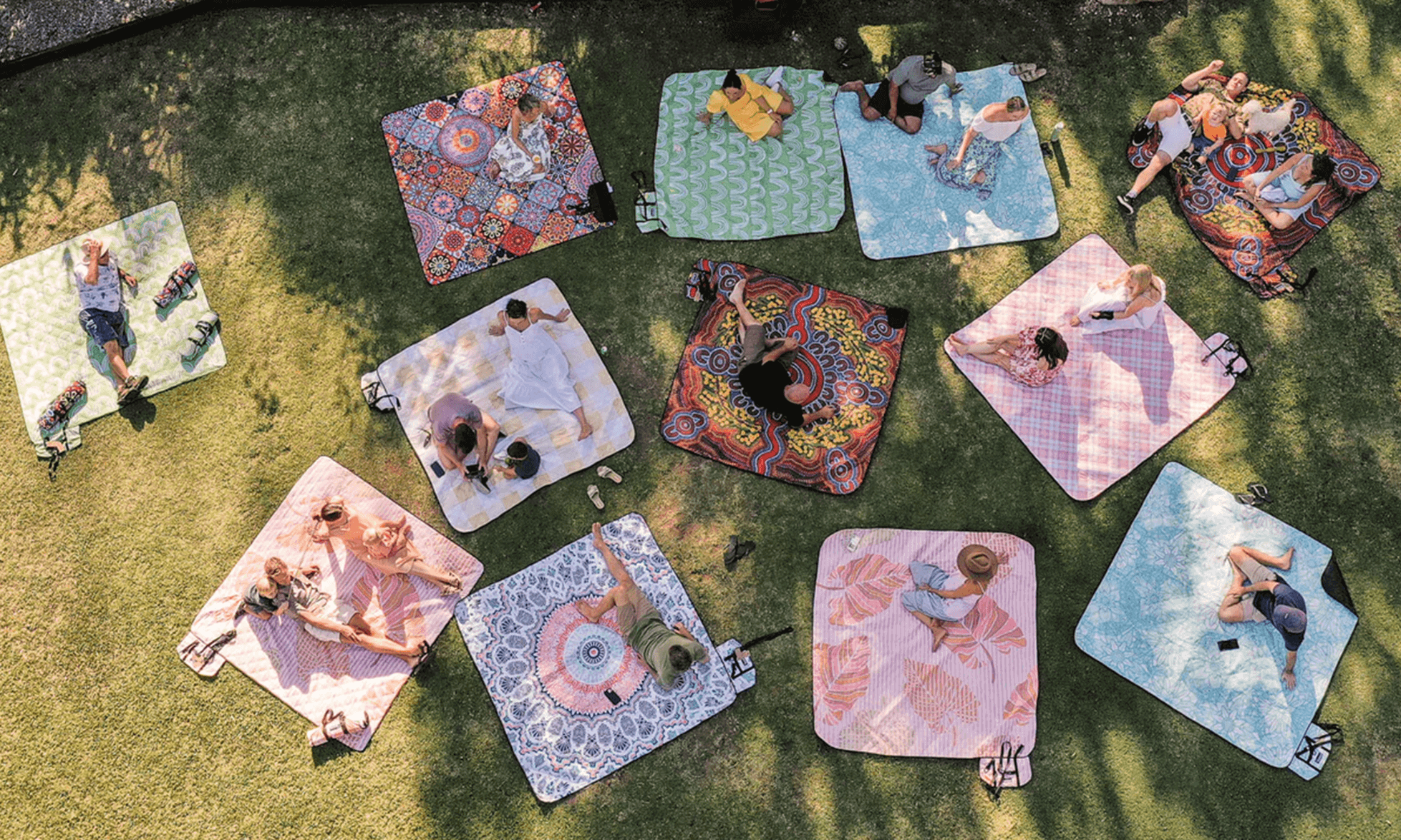 Couples Combo - Recycled Picnic Blanket